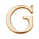 M Marcus Heritage Brass Letter G - Pin Fix 51mm